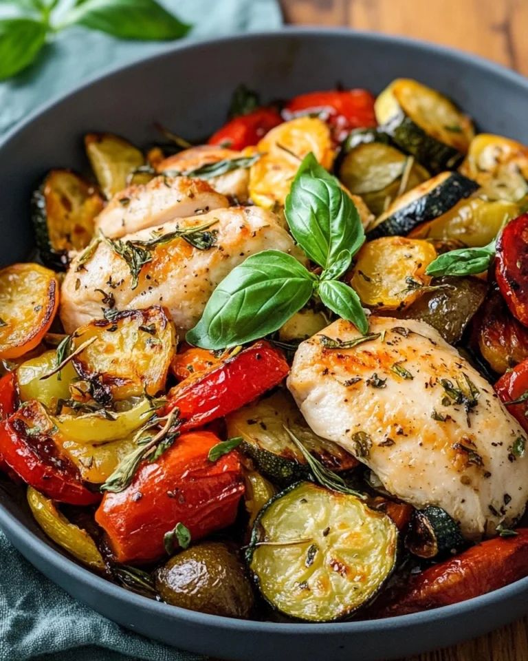 Recette-de-Blanc-de-Poulet-et-Legumes-Rotis-au-Basilic