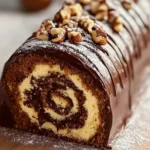 Bûche Chocolat-Noisette Express 83 Recette-de-Buche-Chocolat-Noisette-Express