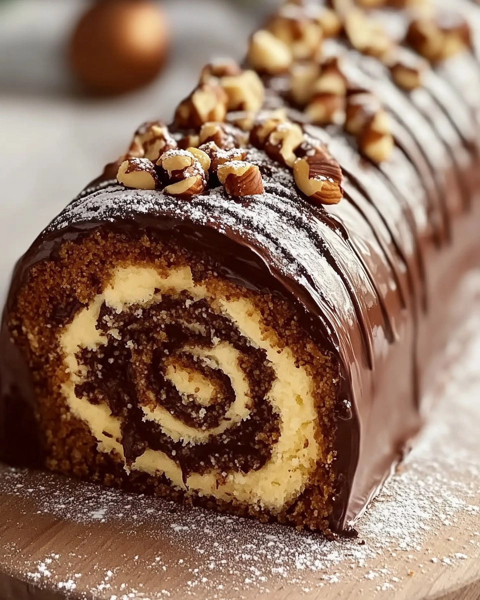 Bûche Chocolat-Noisette Express 80 Bûche Chocolat-Noisette Express