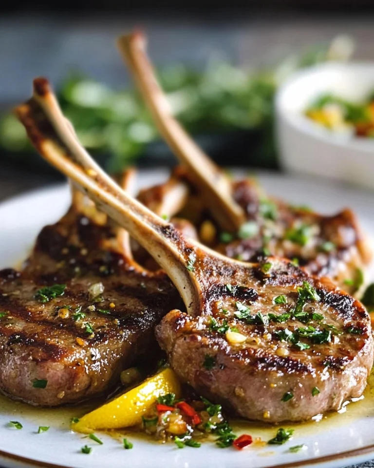 Recette-de-Cotelettes-dAgneau-a-lAil
