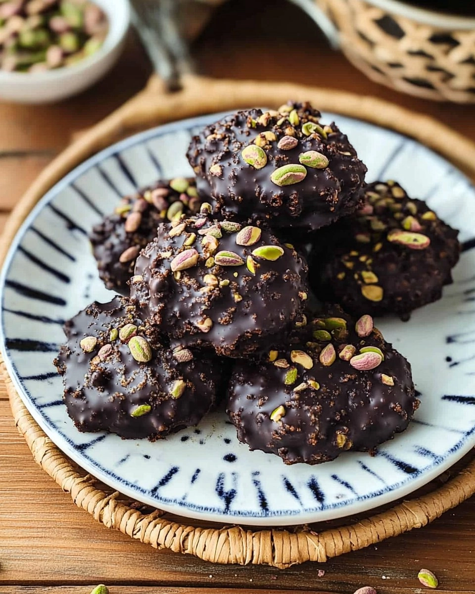 Croquants chocolat-pistache ig bas