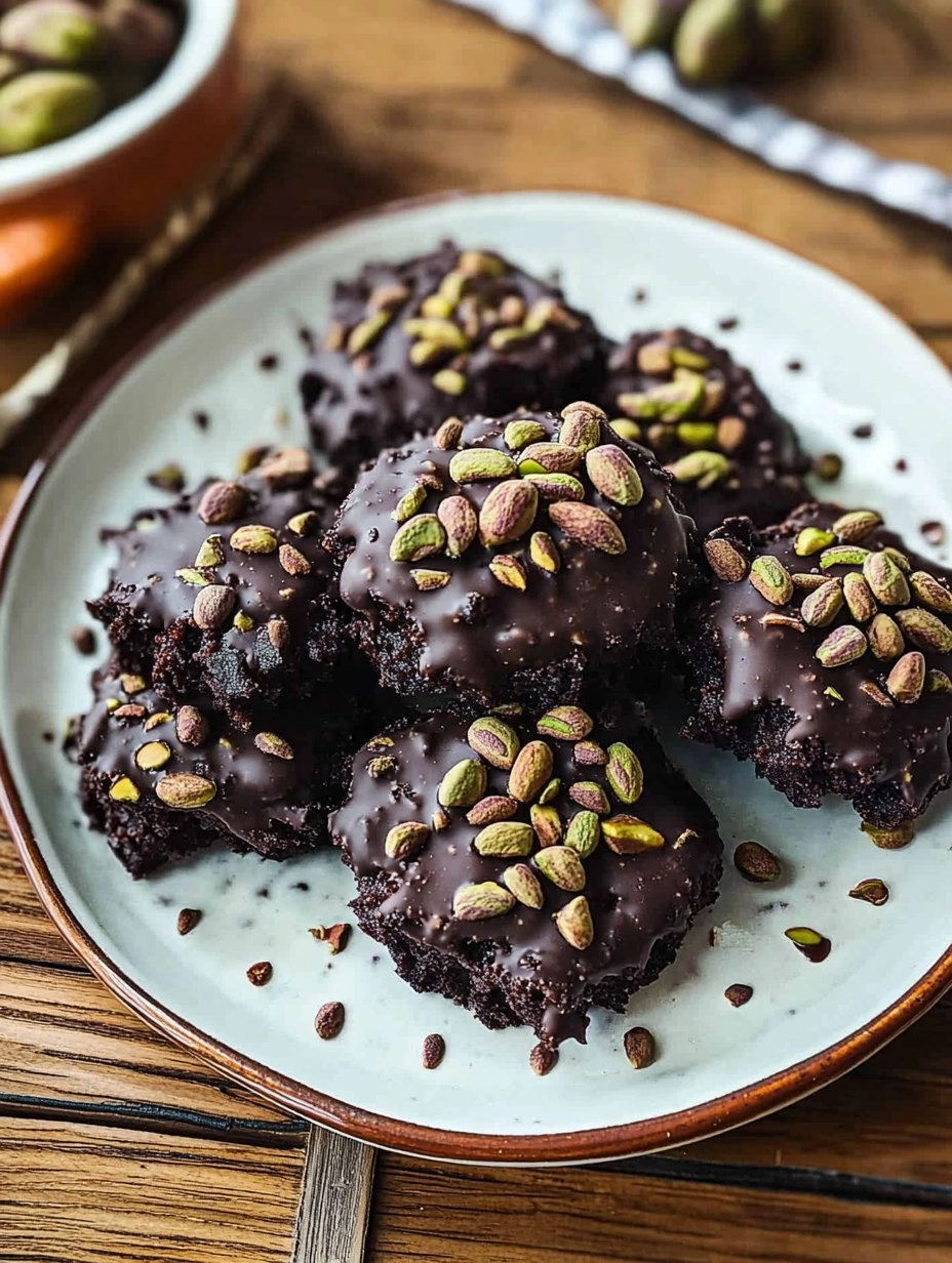 Croquants chocolat-pistache ig bas