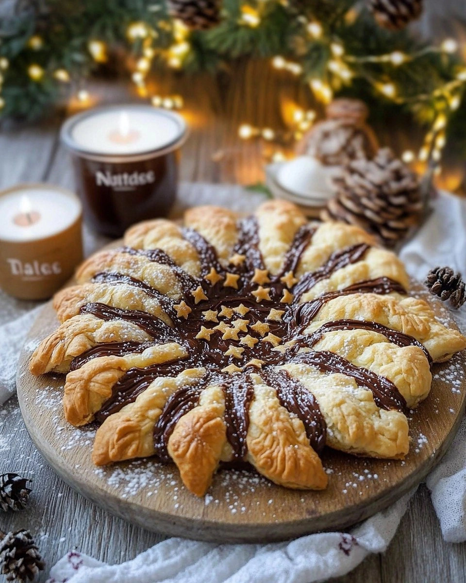 Étoile feuilletée au Nutella 67 Étoile feuilletée au Nutella