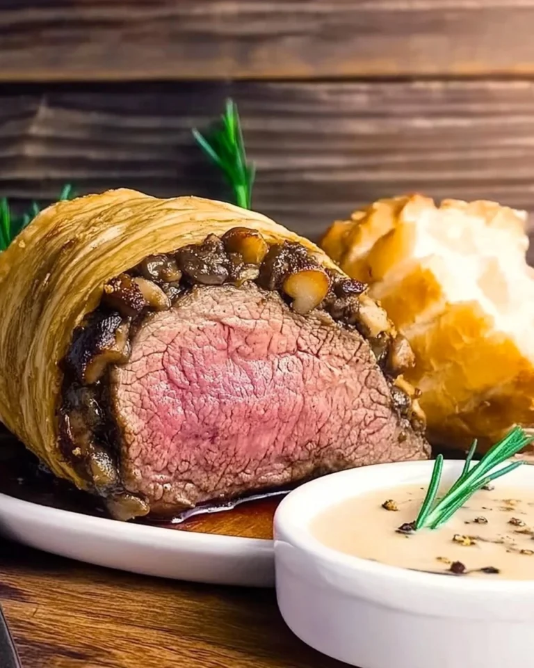 Recette-de-Filet-de-boeuf-en-croute-aux-champignons