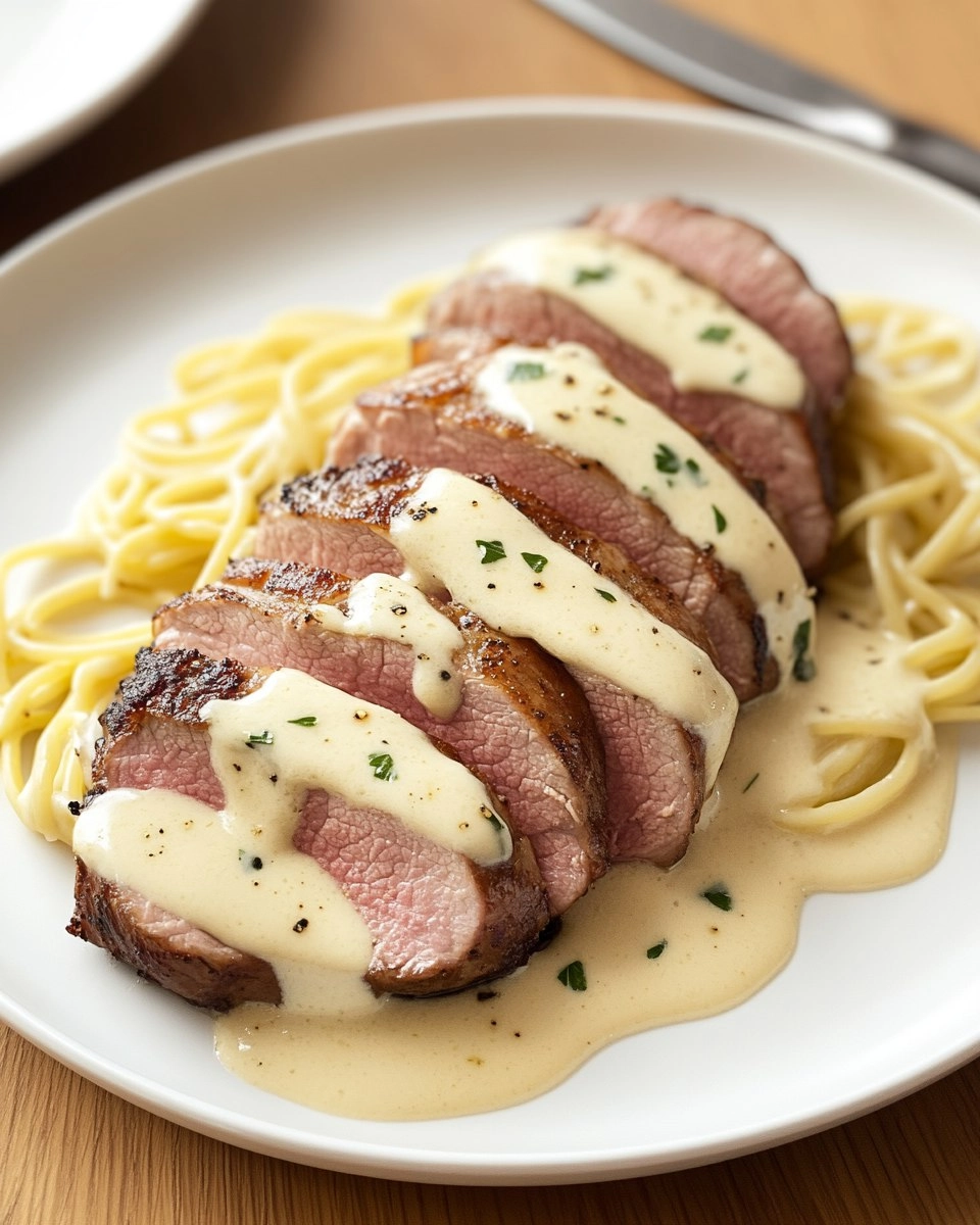Filet mignon à la crème de reblochon 97 Filet mignon à la crème de reblochon