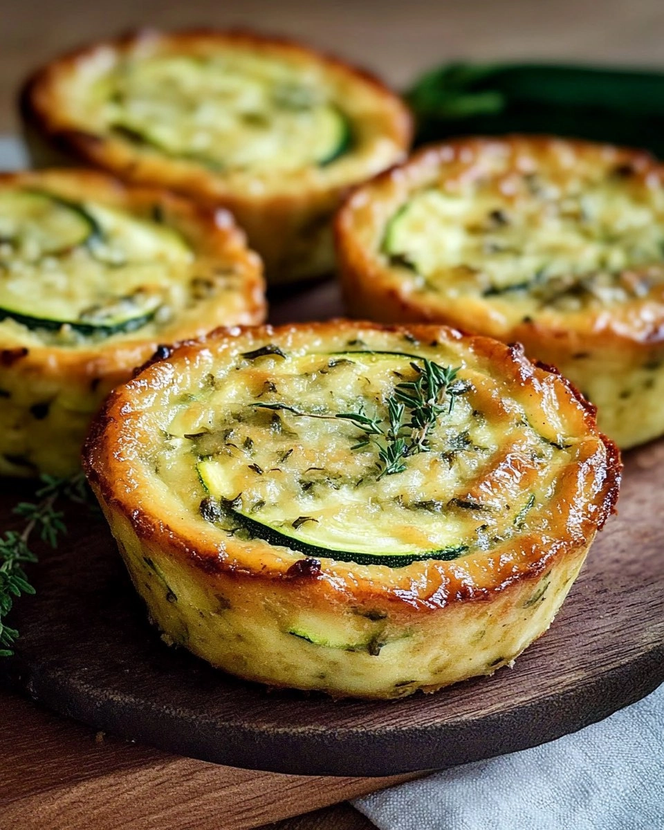 Flans de Courgettes Simples