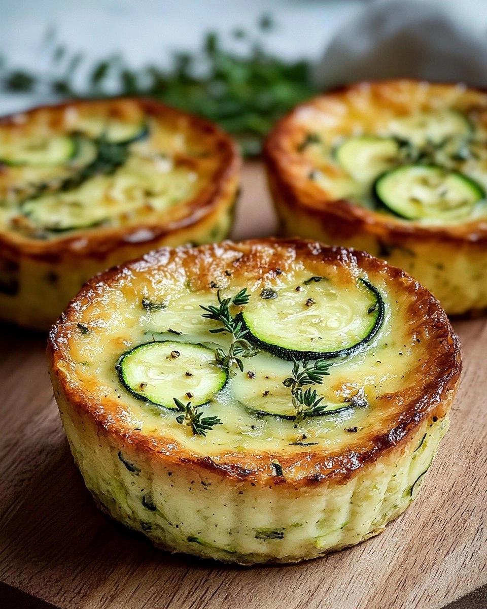 Flans de Courgettes Simples