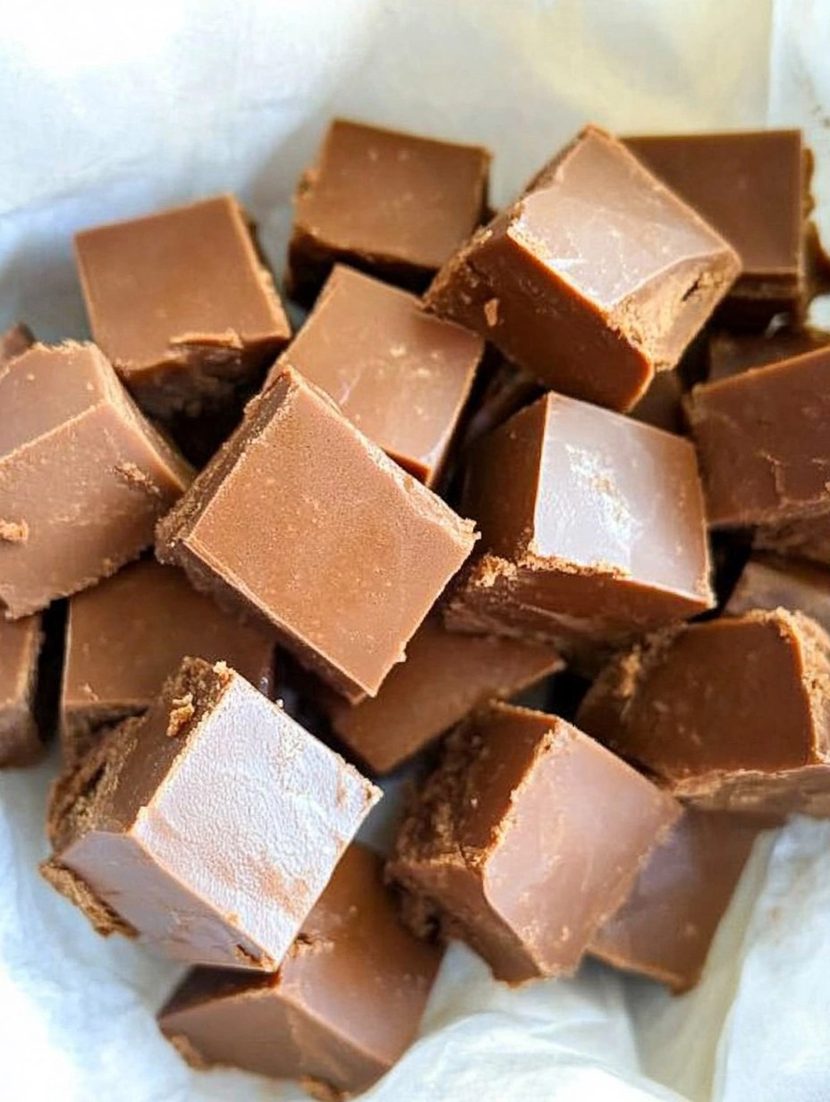 Fudge au chocolat au lait 61 Fudge au chocolat au lait