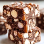 Recette-de-Fudge-chocolat-caramel-et-guimauves