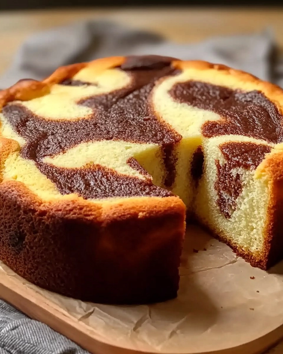 Gâteau Marbré Moelleux
