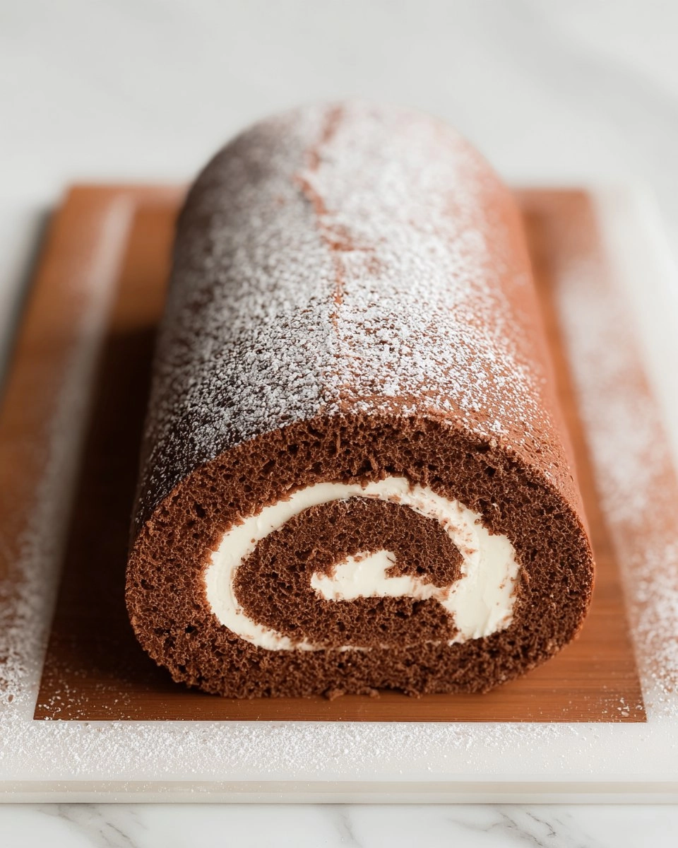Génoise au chocolat roulés 72 Génoise au chocolat roulés
