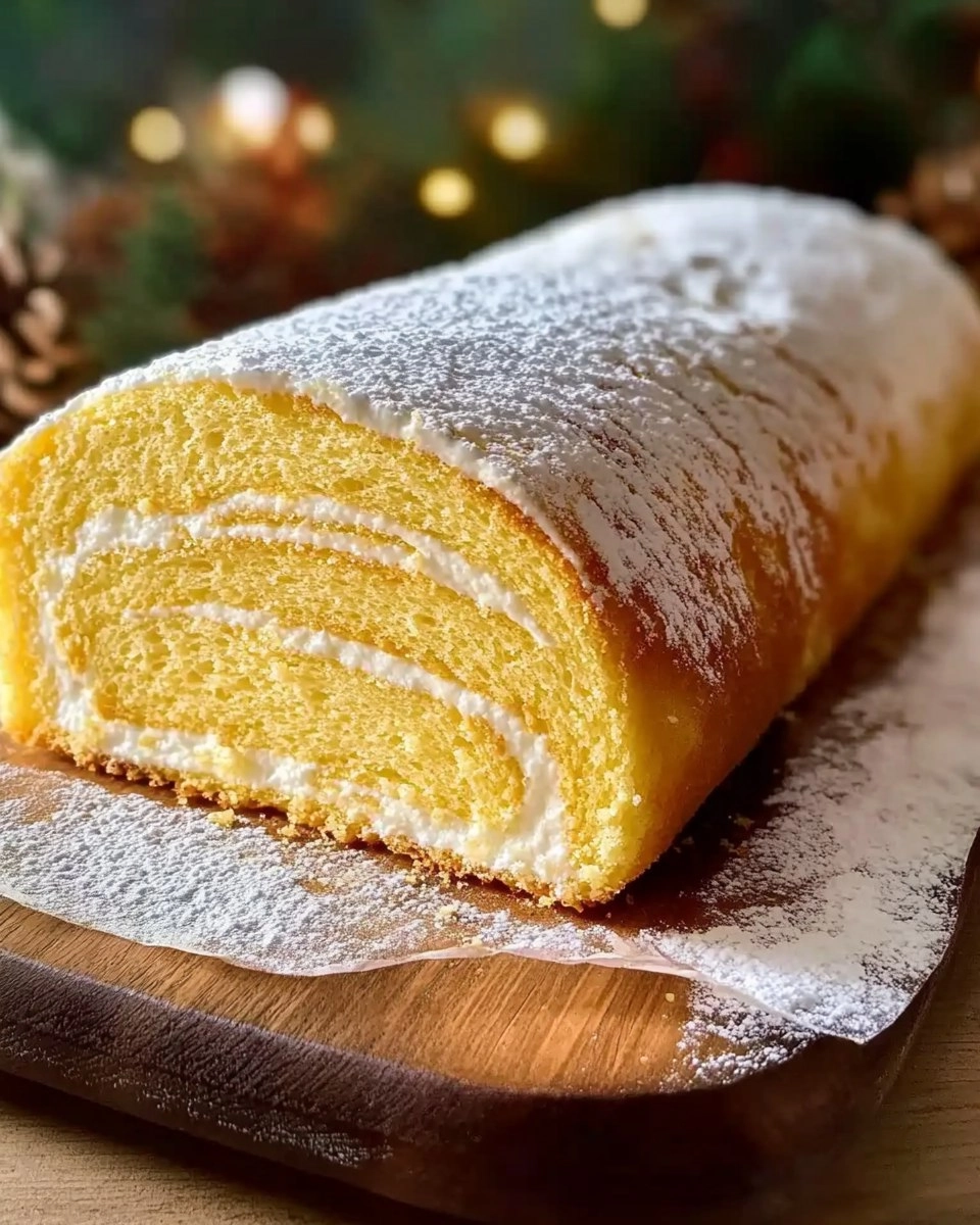 Génoise pour bûche de Noël