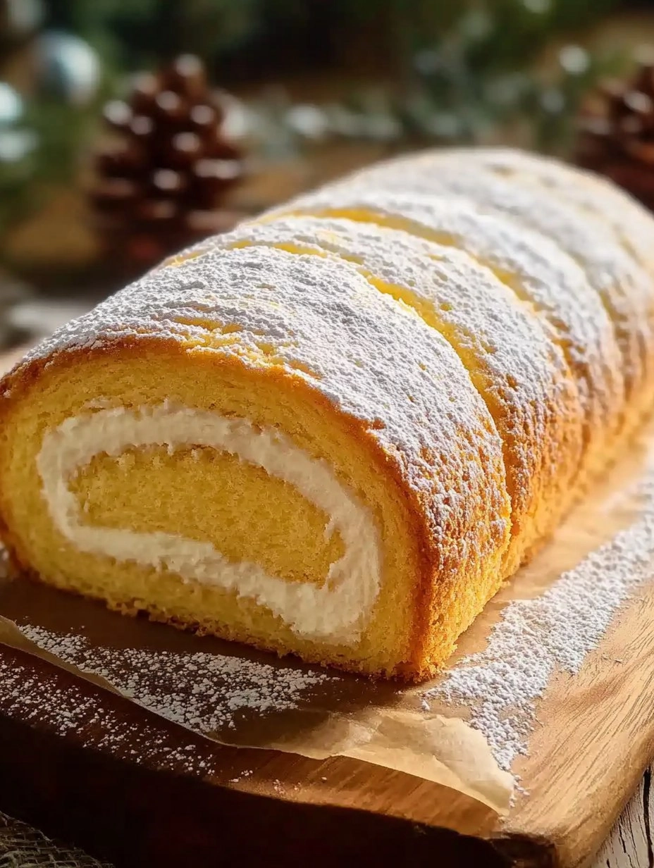 Génoise pour bûche de Noël