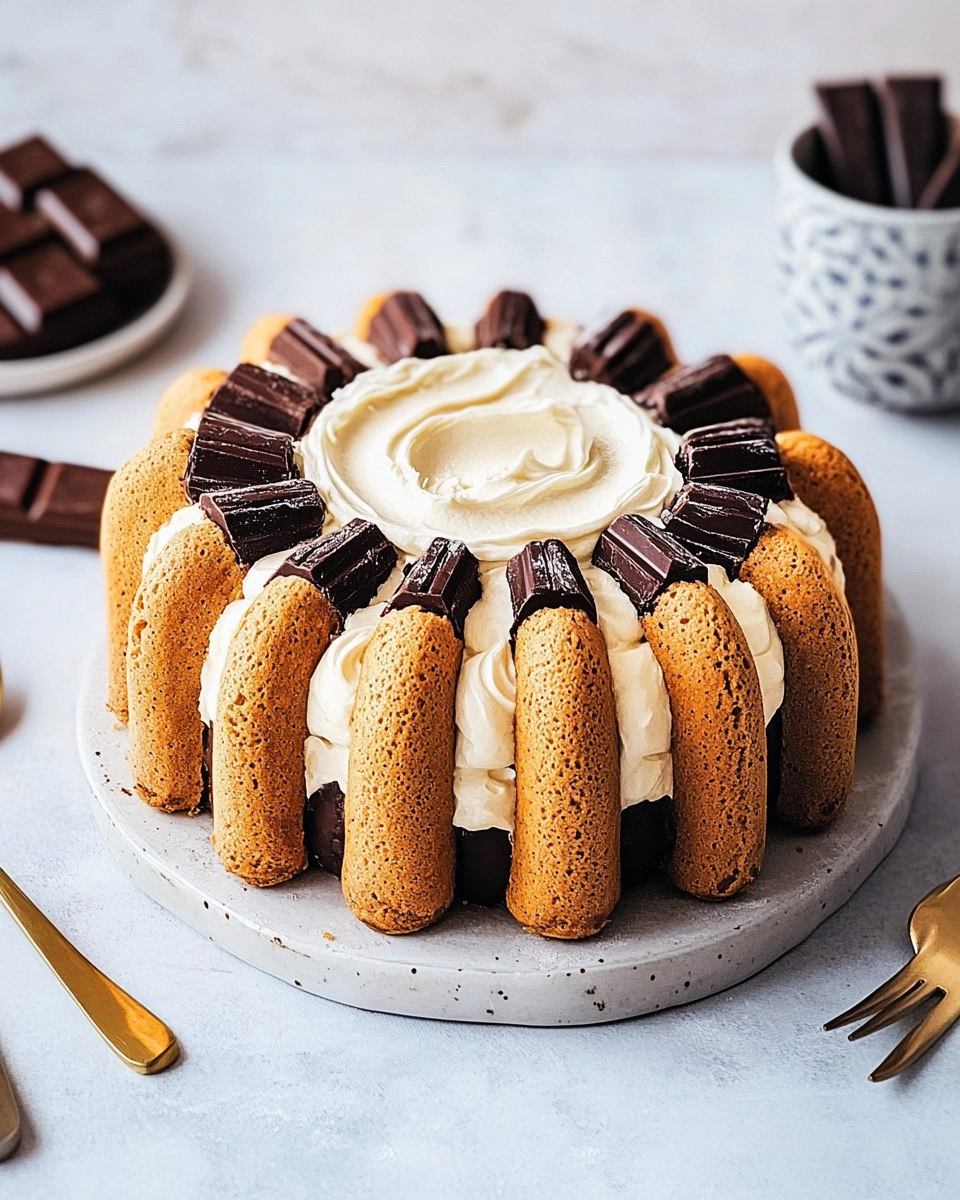 Charlotte au chocolat