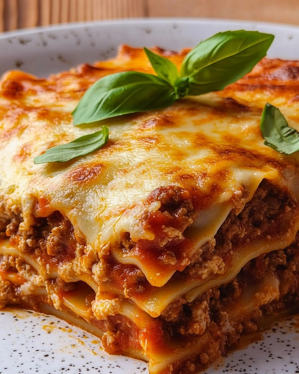 Lasagne à la Viande Maison