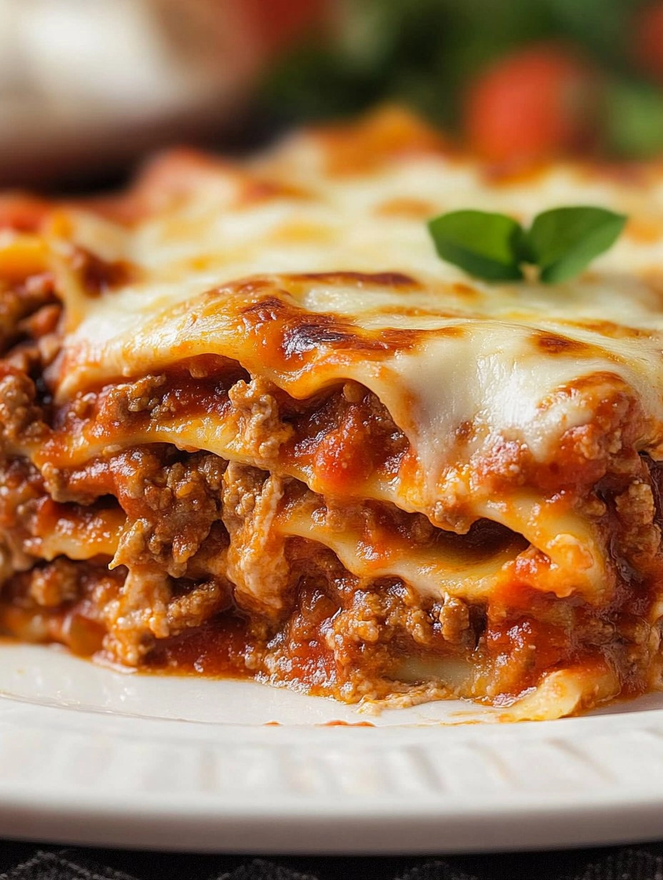 Lasagne à la Viande Maison