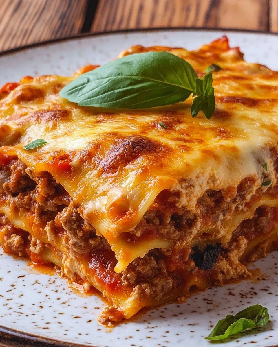 Lasagne à la Viande Maison