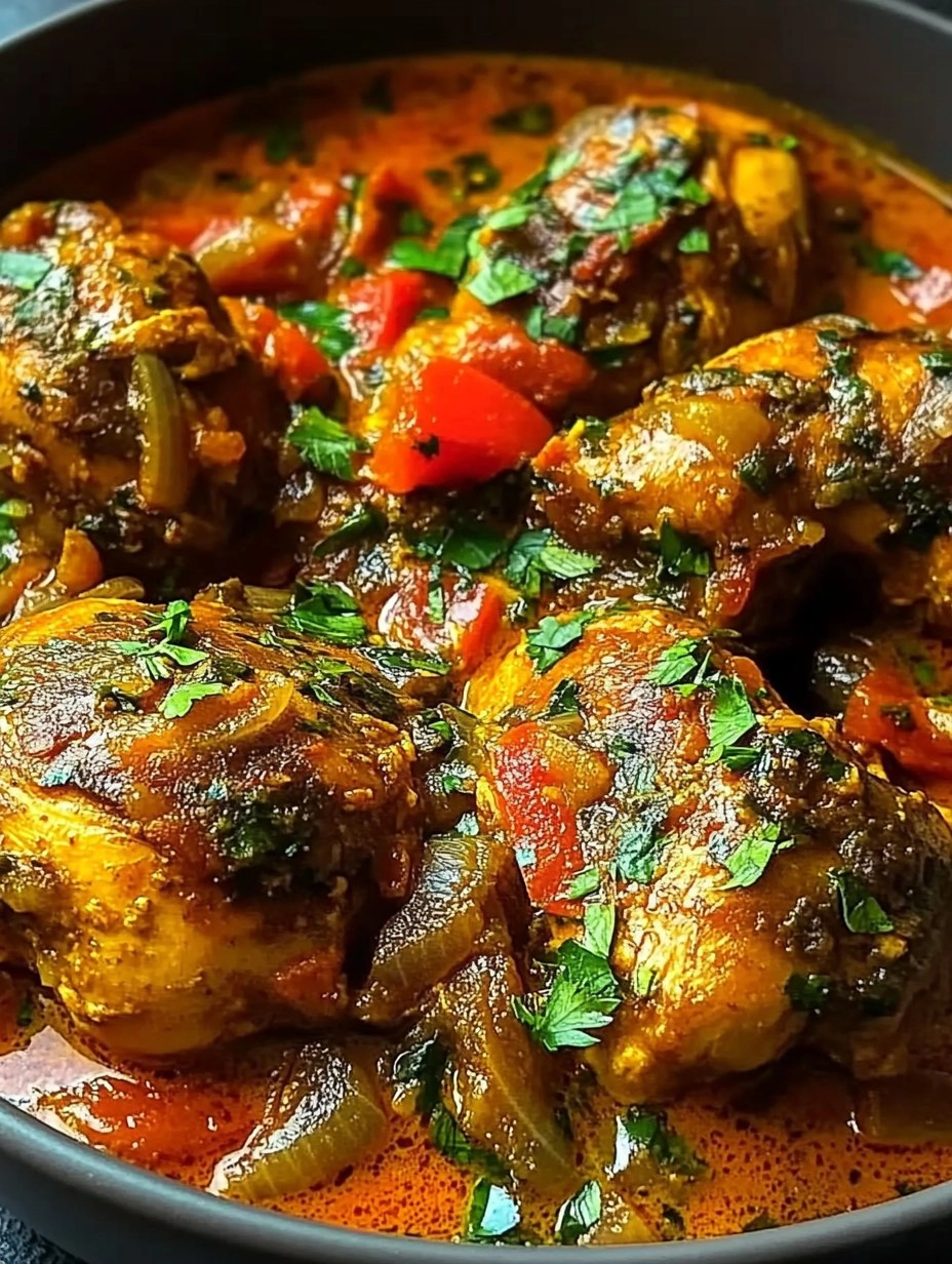 Mafé de Poulet Sénégalais