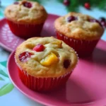 Muffins aux fruits confits 83 Recette-de-Muffins-aux-fruits-confits