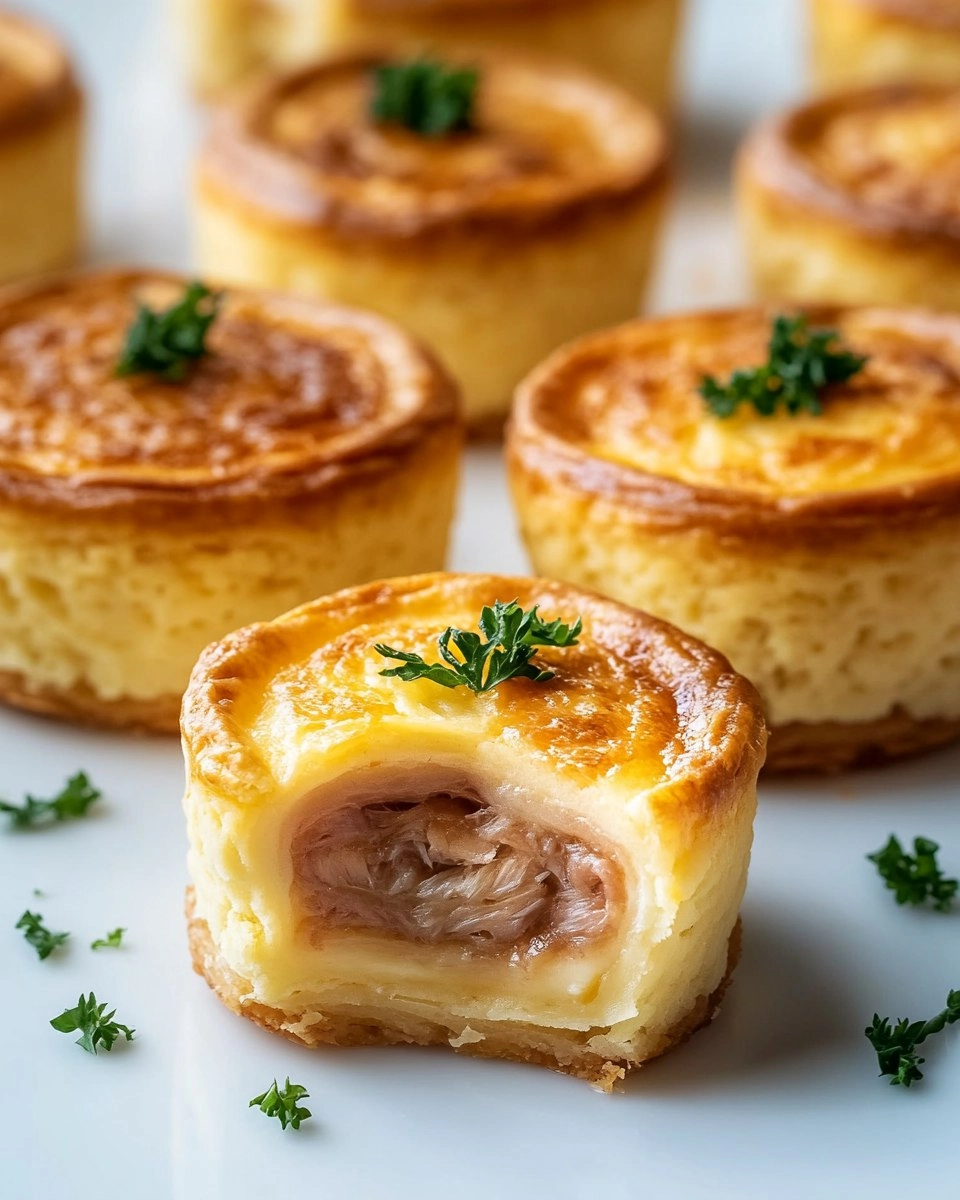 Petits Flans au Thon