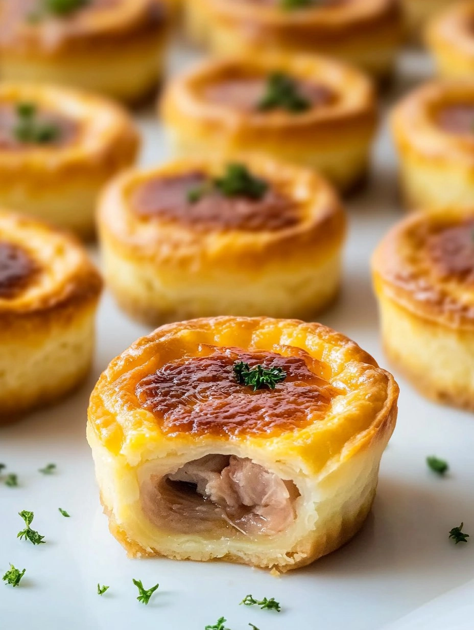 Petits Flans au Thon