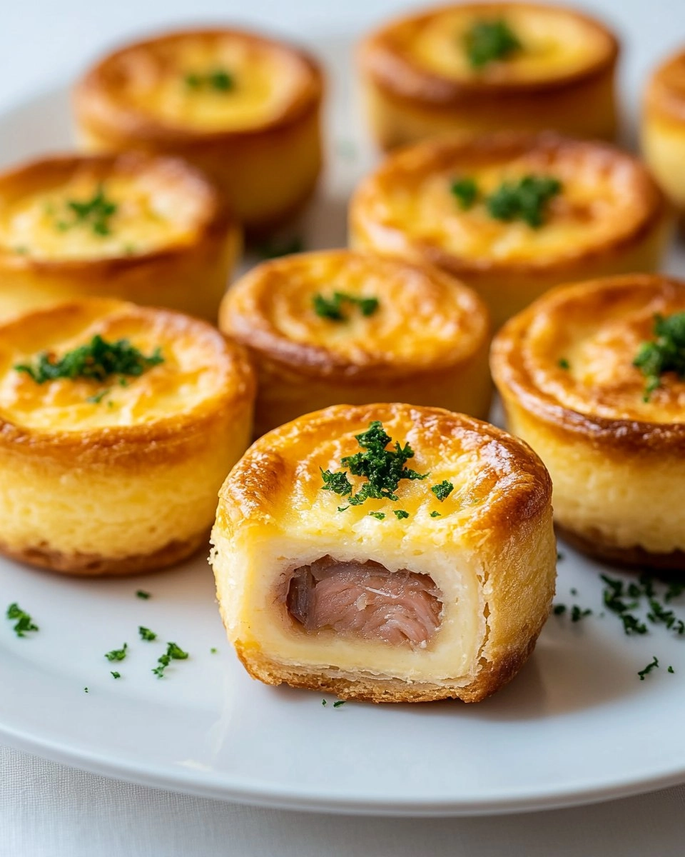 Petits Flans au Thon
