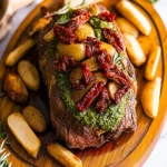 Recette-de-Roti-de-boeuf-farci-a-litalienne-pesto-tomates-confites