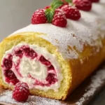 Roulé aux Framboises et Crème Fouettée 88 Recette-de-Roule-aux-Framboises-et-Creme-Fouettee