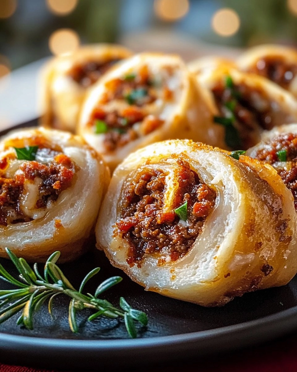 Roulés Apéritifs de Noël au Chorizo & Vache qui Rit 62 Roulés Apéritifs de Noël au Chorizo & Vache qui Rit