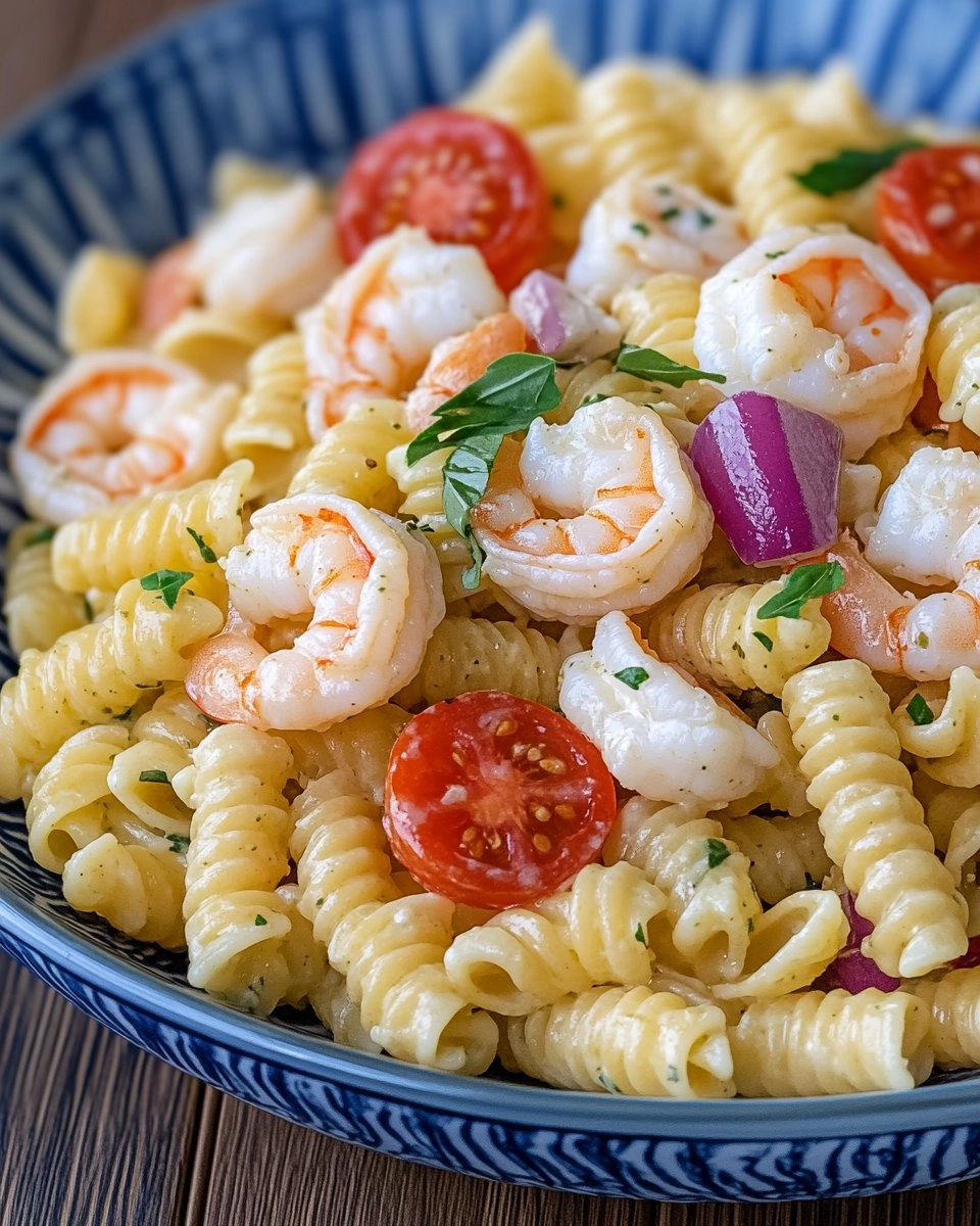 Salade de Pâtes aux Crevettes
