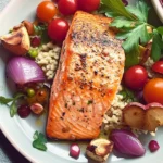 Recette-de-Saumon-au-Four-a-la-Mediterraneenne