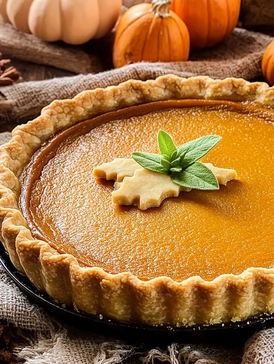 Tarte à la Citrouille Maison