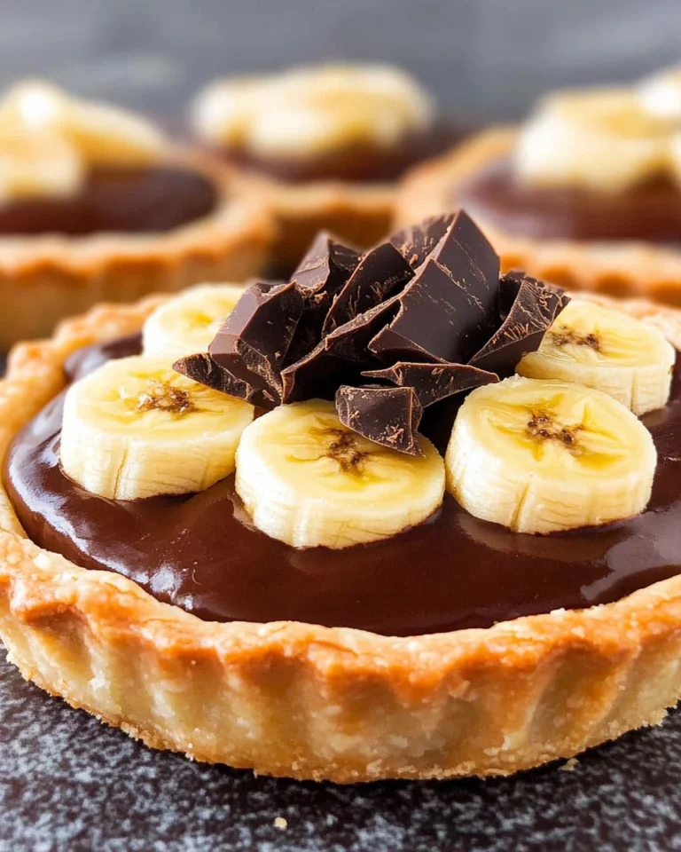 Recette-de-Tartelettes-Choco-Banane
