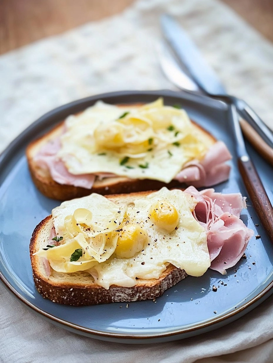 Tartines Chaudes Jambon Et Raclette
