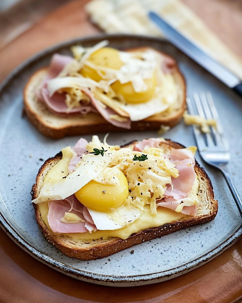 Tartines Chaudes Jambon Et Raclette