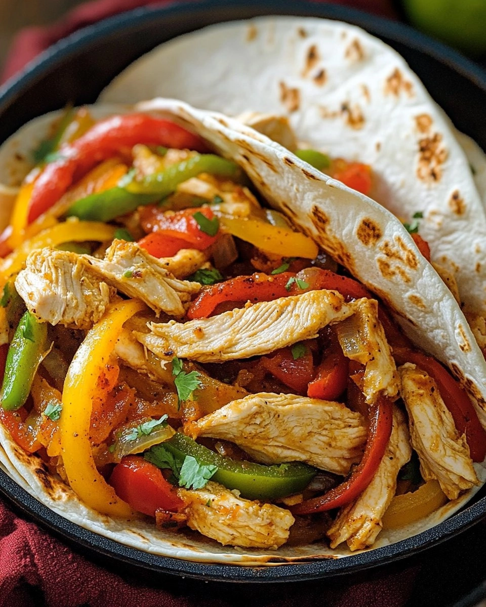 Fajitas Au Poulet 127 Fajitas Au Poulet