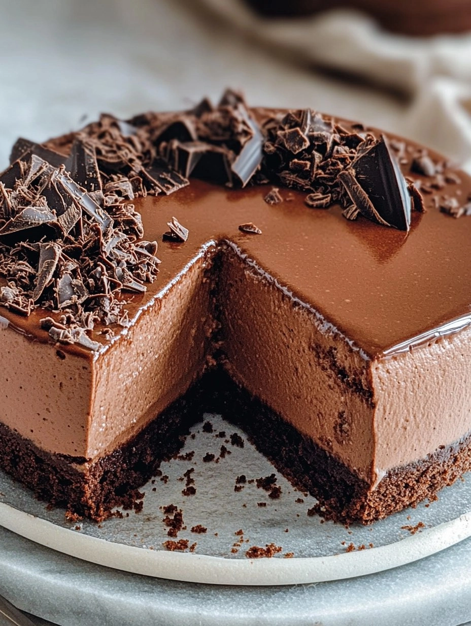 Gâteau Mousse Au Chocolat