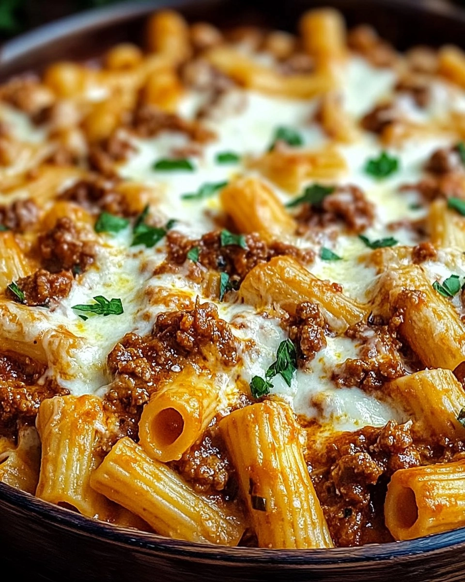 Gratin De Rigatoni à La Sauce Bolognaise Et Mozzarella 104 Gratin De Rigatoni à La Sauce Bolognaise Et Mozzarella