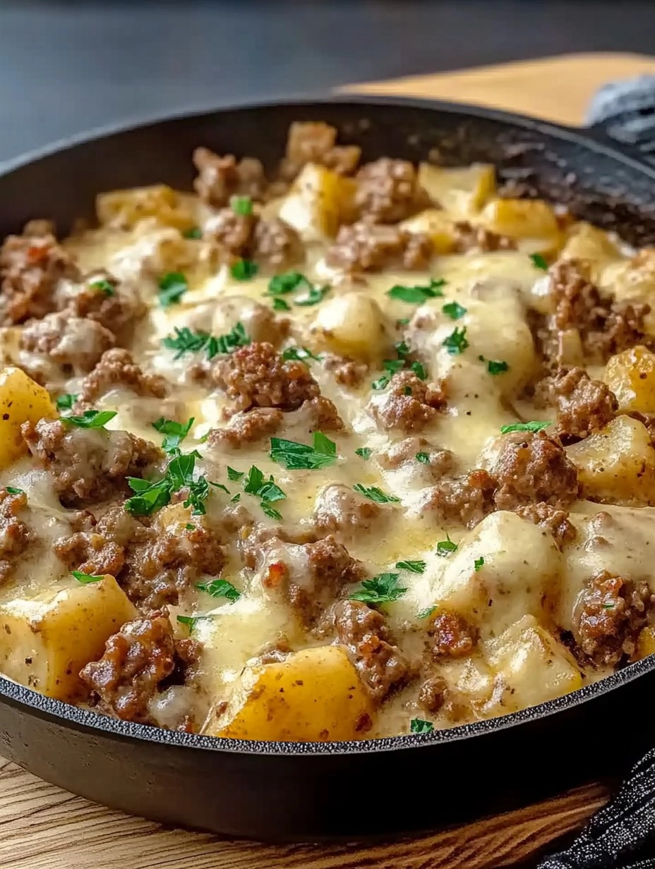Poêlée de Viande Crémeuse 80 Poêlée de Viande Crémeuse