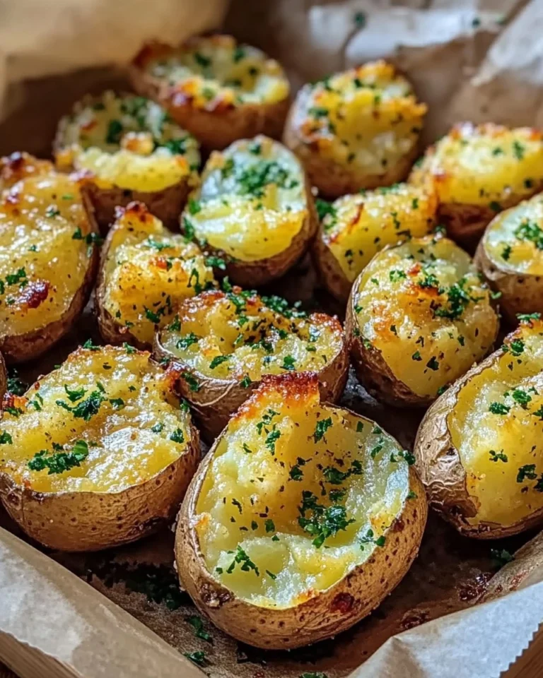Recette-de-Pommes-De-Terre-a-L-Ail-Et-Au-Beurre-Au-Four