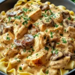 Recette-de-Poulet-Stroganoff-CreMeux
