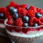 Recette-de-Pudding-De-Chia-Aux-Fruits-Rouges