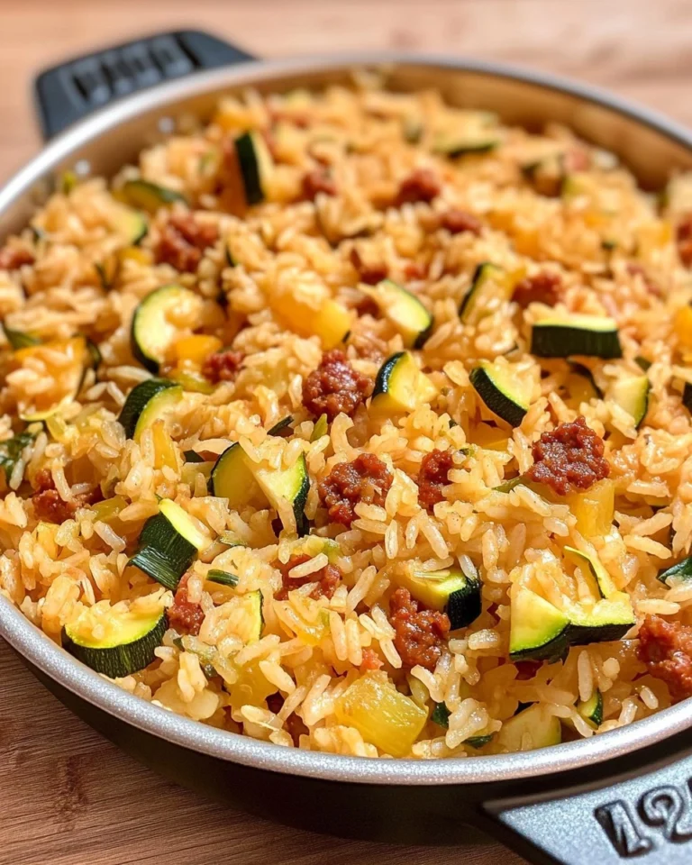 Recette-de-Riz-Au-Chorizo-Et-Courgette