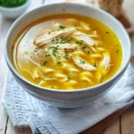 Recette-de-Soupe-Poulet-Et-Nouilles