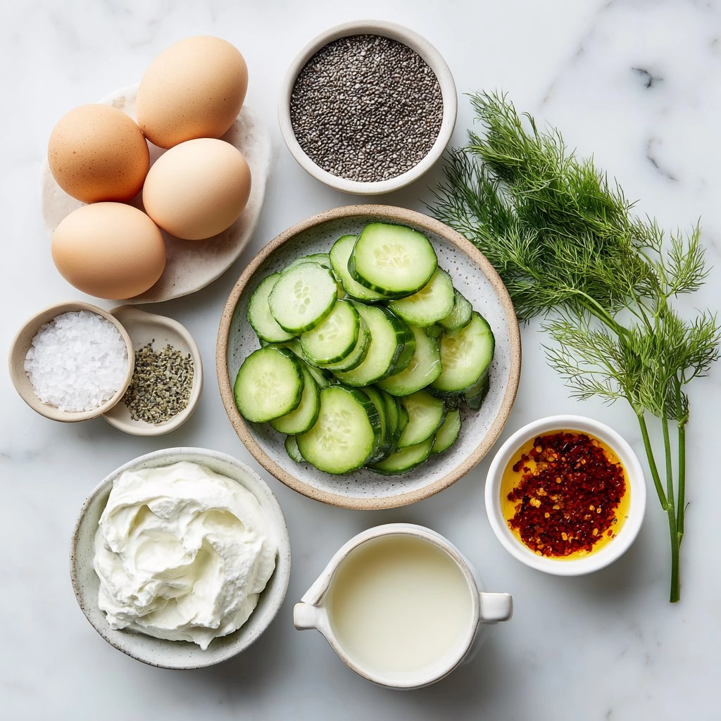 Chia pudding salé avec des oeufs pochés