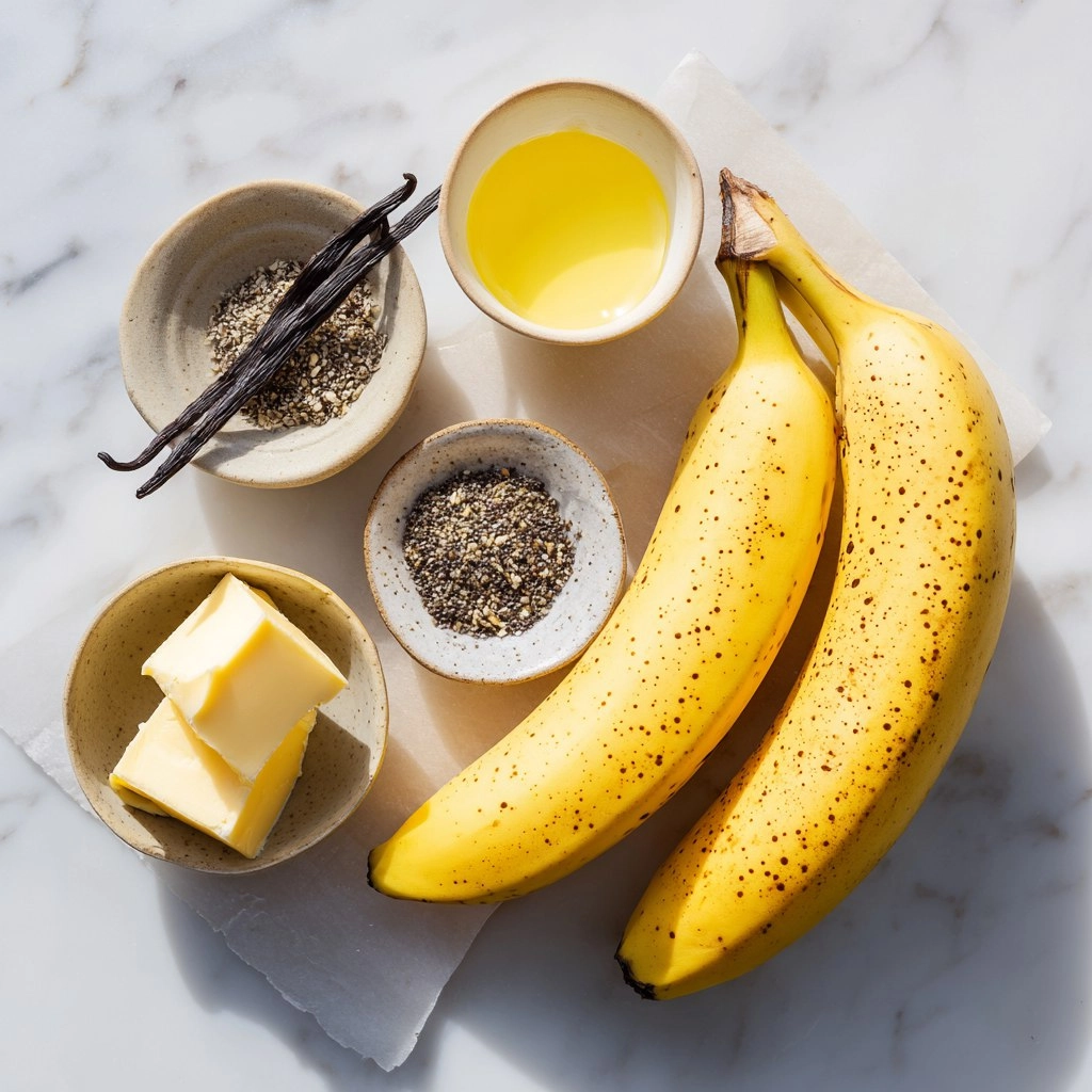 Compote Banane Vanille