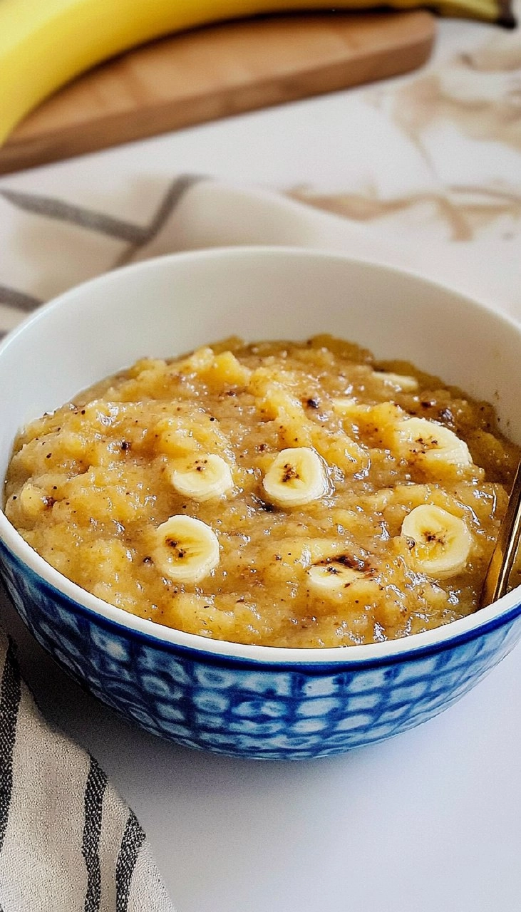 Compote Banane Vanille