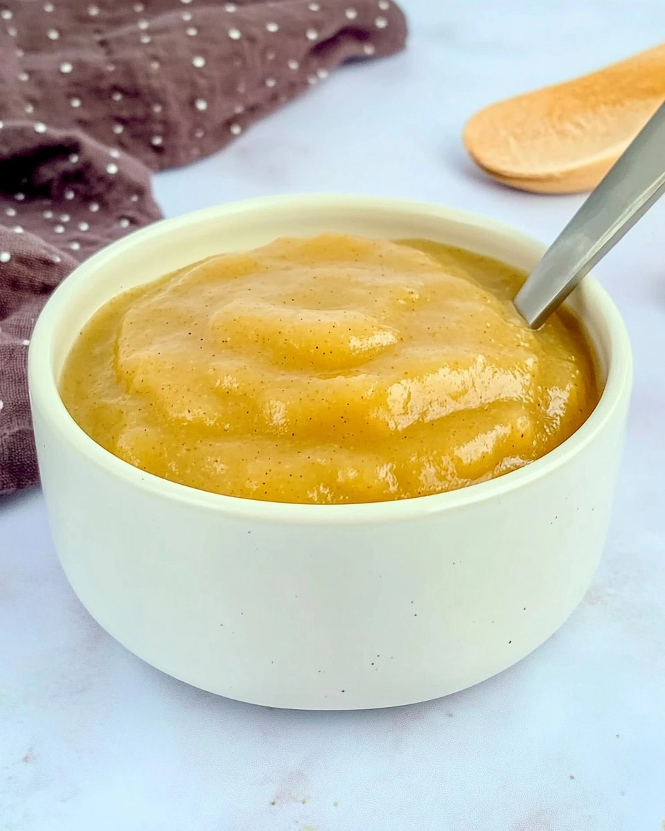 Compote pommes vanille