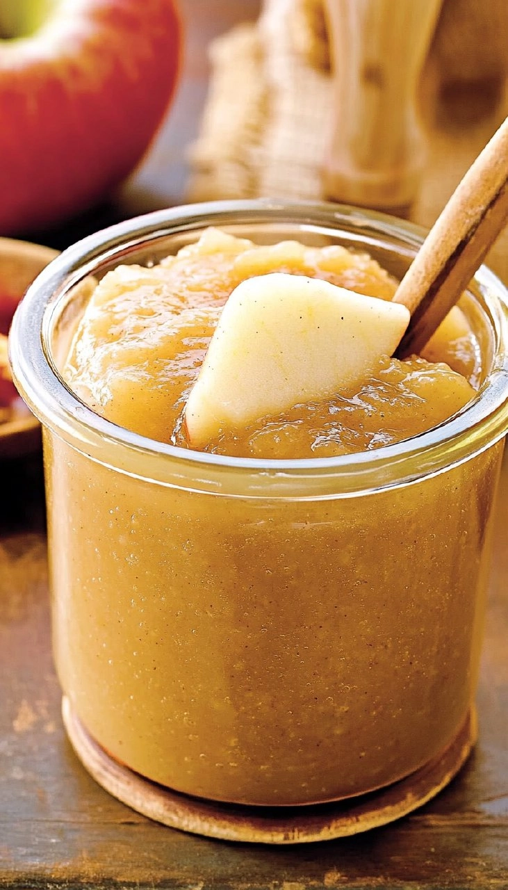 Compote pommes vanille