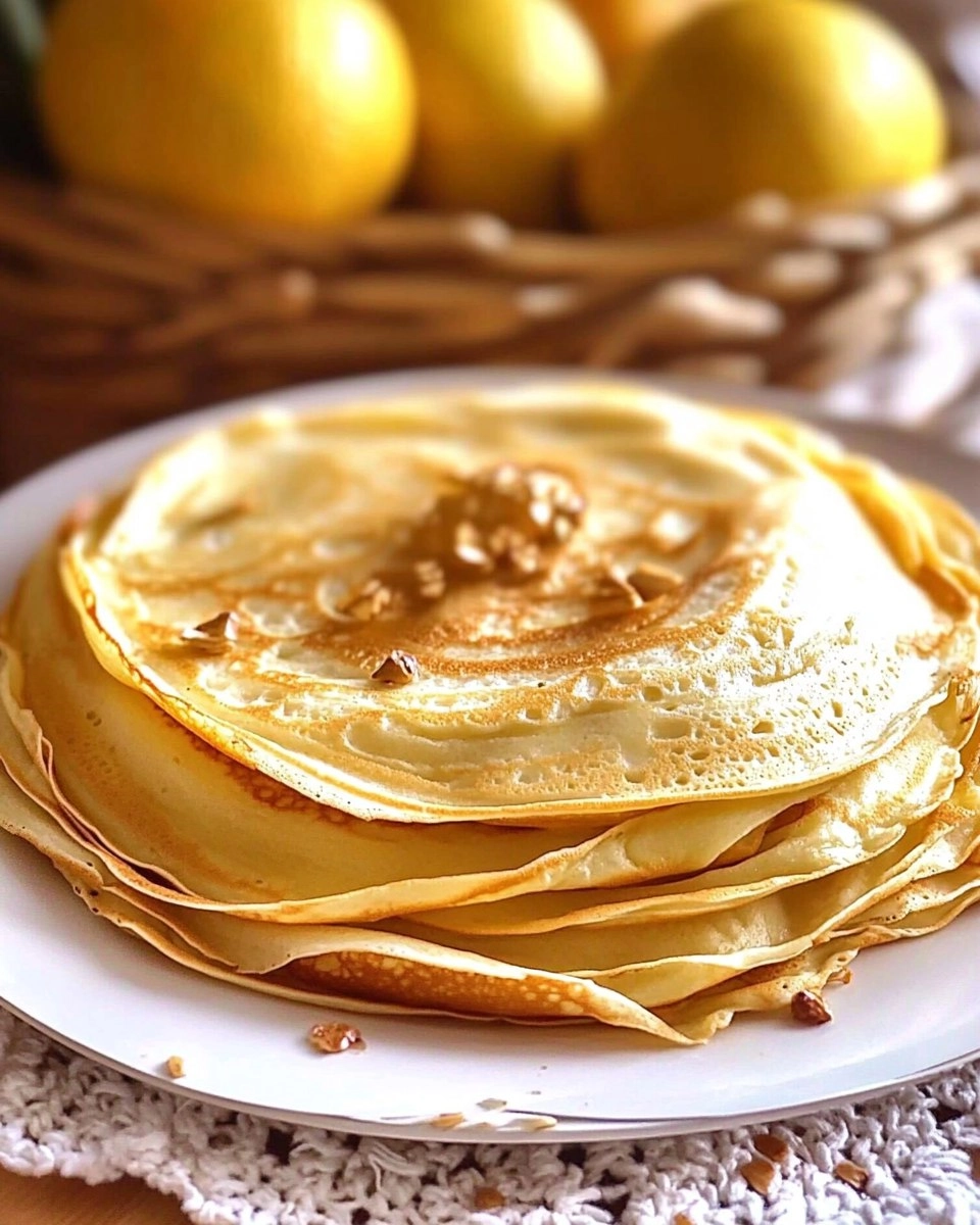 Les crêpes de Cyril Lignac